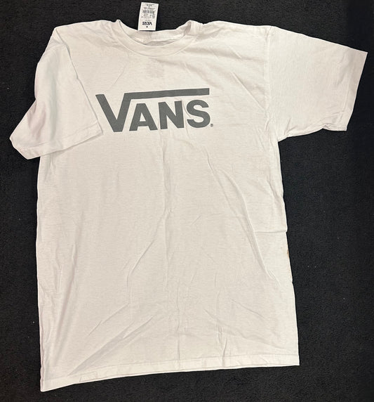 Vans White Classic Logo T-Shirt