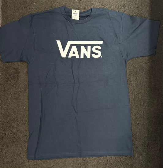 Vans Navy Blue Classic Logo T-Shirt