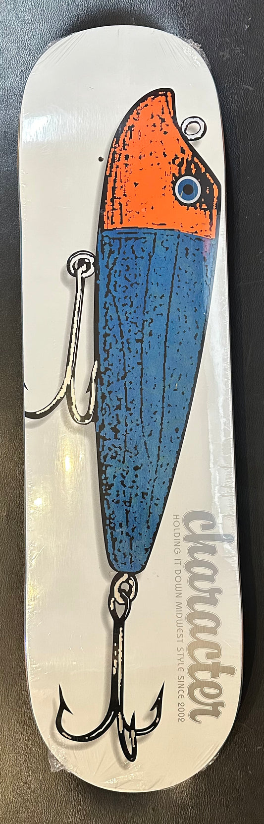 Character Fishing Lure Orange/Blue