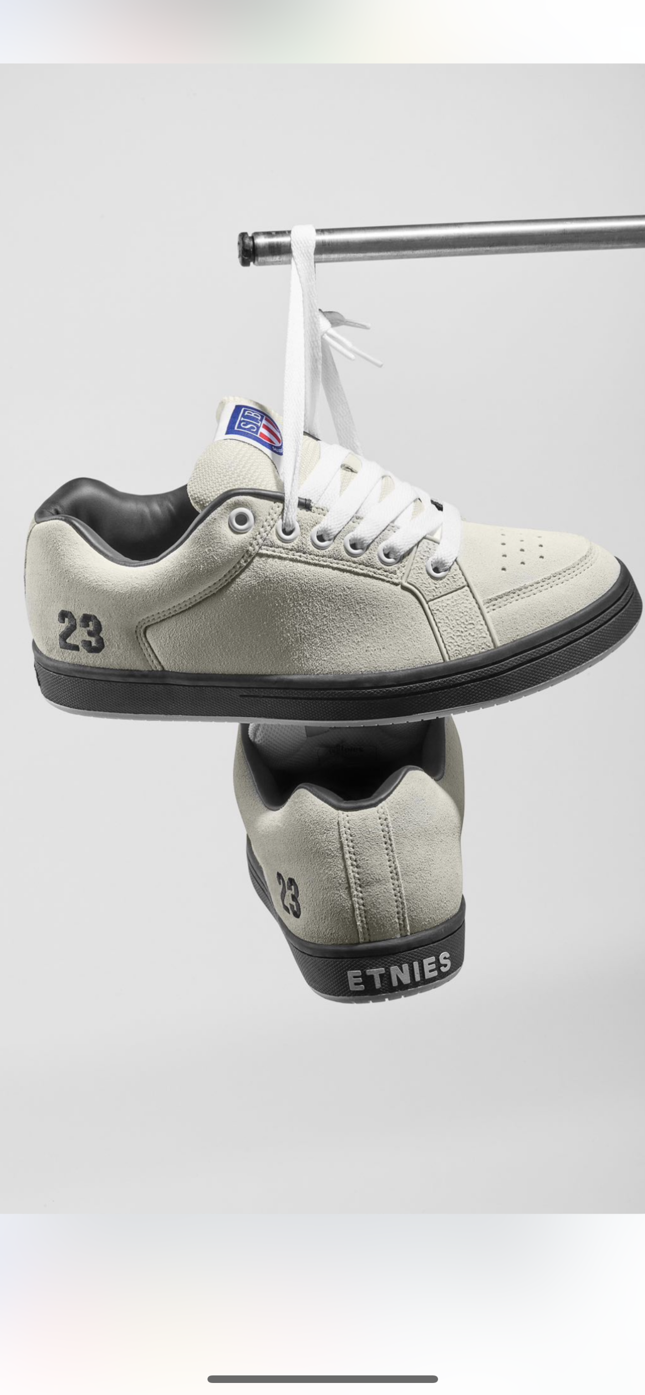 Etnies Sal 23 Re-Issue (White and Black)