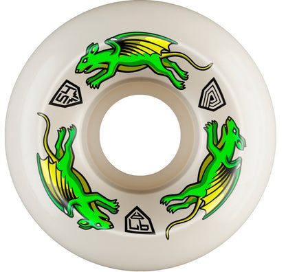 Powell Peralta Dragon Formula Nano Rats Skateboard Wheels 54mm x 39mm 93A