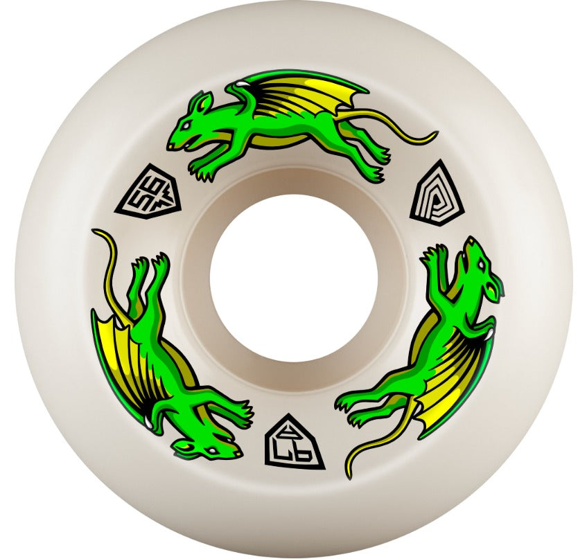 Powell Peralta Dragon Formula Nano Rats Skateboard Wheels 56mm x 36mm 93A