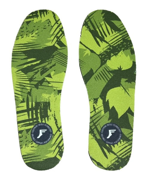 FP Insoles Flat 3mm Green Camo 6/6.5