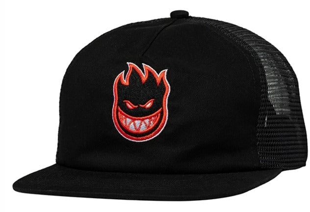 Spitfire BigHead Fill Snapback hat (Black/Red)