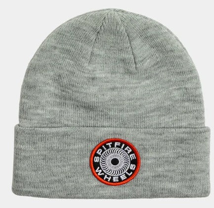 Spitfire Classic 87 Swirl Patch Beanie (Gray)