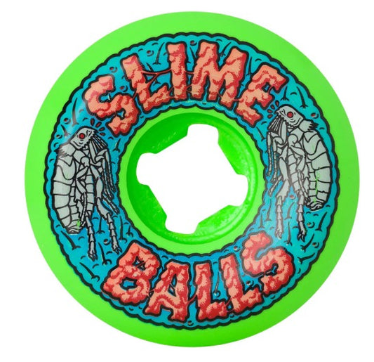 Slime Ball Flea Balls Speed Balls (Green) 56mm 99A