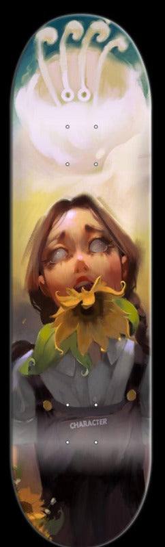 Character Zombie Sunflower Girl