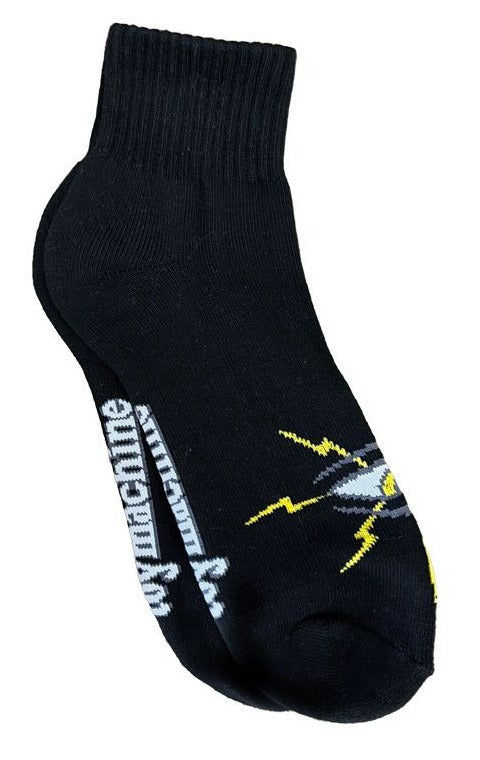 Toy Machine Lightening Sock (Black)