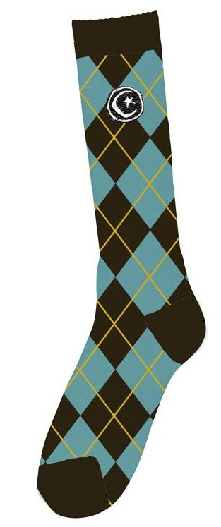 Foundation Argyle Sock (Blue)