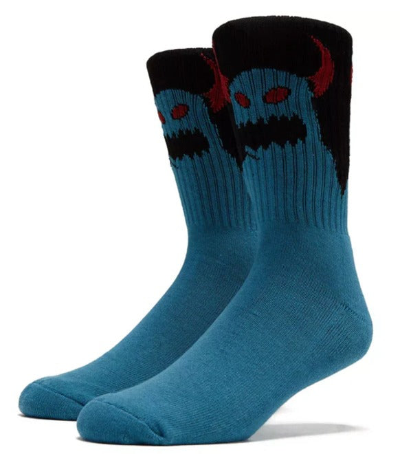 Toy Machine Sketchy Monster (Slate/Black) Socks