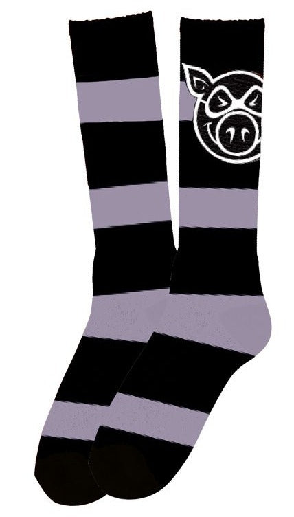 Pig Striped (Lavender Black)