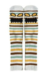 Toy Machine Monster Face Mini Stripe (Brown)