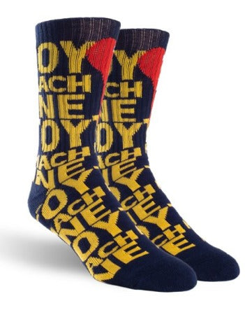 Toy Machine Socks Spot Sock (Navy)