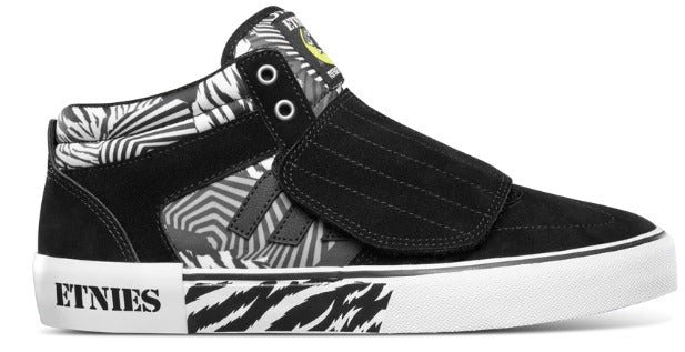 Etnies Windrow Vulc Mid X Rebel Sports Black/White Print